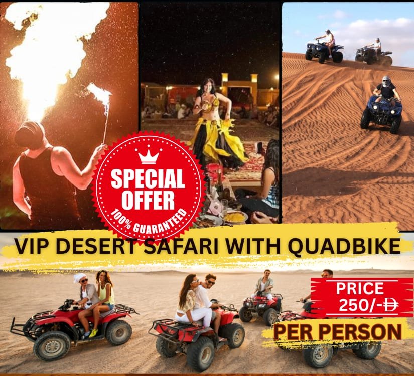 VIP Desert Safari With Quadbike